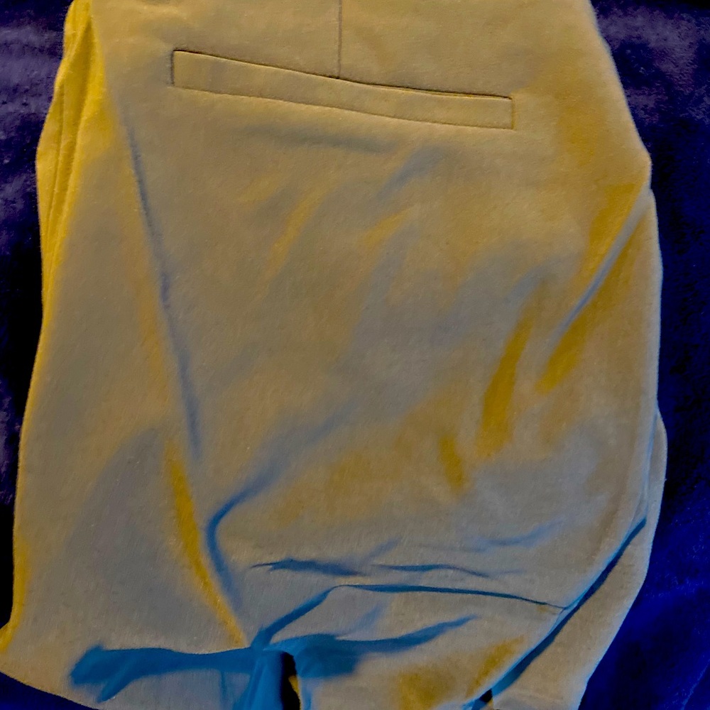 Adrianna Papell New Bi-Stretch Pull on Pants Green Fatigue